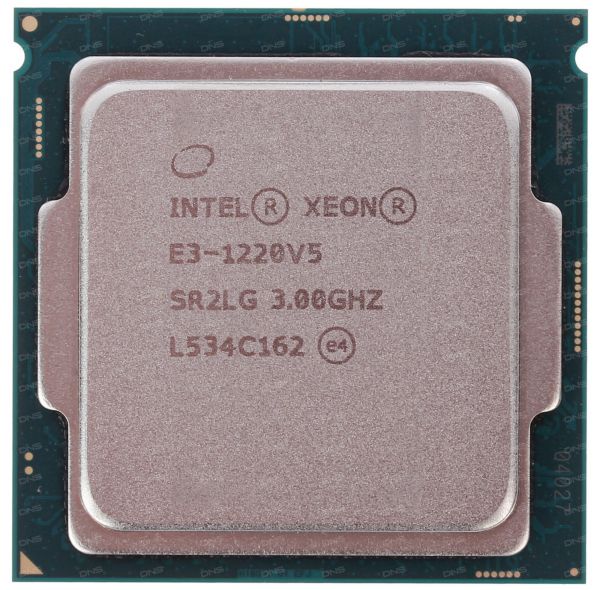 Процессор DELL Xeon E3-1220 v5 LGA 1151 8Mb 3.0Ghz (374-BBKP)